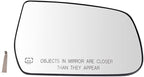 TRQ Passenger Side Mirror Glass Heated Compatible with 2010-2015 Chevrolet Equinox 2010-2014 GMC Terrain