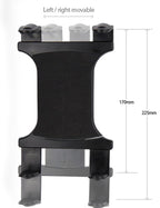 Heavy Duty Flexible 22“ Aluminum gooseneck ELD compliant car truck fleet floor seat bolt tablet mount for Apple iPad Air Pro Mini Microsoft Surface Pro/Book Lenovo Verizon 7 8 10 12 tablets