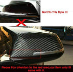 sportuli Carbon Fiber Rearview Mirror Cover Cap Compatible with BMW 228i 435i 116i 118i 120i 125i 130i 218i 220i 320i 328i 330i 335i 420i 428i 435i F21 F30 F31 F32 F33 F36