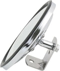 Grand General 33270 Chrome 5" Convex Blind Spot Mirror with "L" Bracket