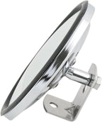 Grand General 33270 Chrome 5" Convex Blind Spot Mirror with "L" Bracket
