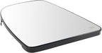 TRQ Driver Side Upper Mirror Glass Heated Clear Compatible with 2014-2023 Ram ProMaster 1500 2500 3500 CH1324195