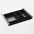Under Desk Mounted Sliding Pull-out Drawer with Pencil Tray and Slide Storage Tray, 17'' long & 13.5'' deep Large Storage Org