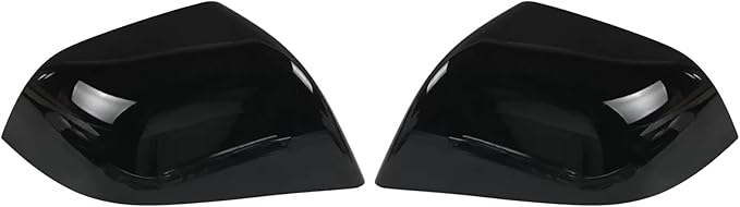 Side Mirror Cover for Tesla Car Exterior Accessories ABS Plastic Outside Cap (Pack of 2)(Model S 2016-2020 Gloss Black)