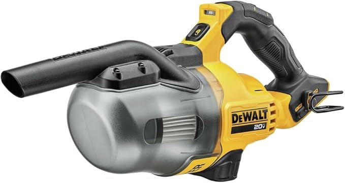 DEWALT 20V Handheld Vacuum Cordless, Car Vacuum with HEPA Filter, 6 Attachments and LED Light, High Performance Dry Only Smal