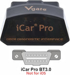Vgate iCar Pro Bluetooth 3.0 OBD2 Scanner | Android Only - Not for iOS - Check Engine Light