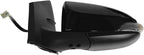 TRQ 2 Piece Driver and Passenger Side Mirror Assembly Set Electric Adjustment Heated No Memory Black Compatible with 2014-201