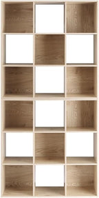 Whitmor 9 Cube Storage Organizer, Open Storage Display Bookshelf, Storage Cabinet for Living Room, Bedroom, Home, Office, Whi
