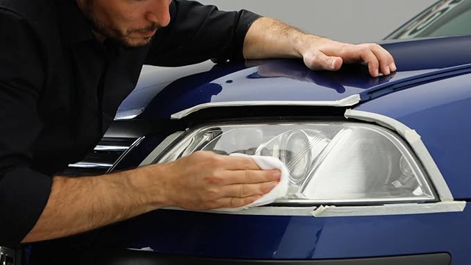 QUIXX 00084-US Headlight Restoration Kit and Lens Sealer, Permanently Restore Yellowed or Opaque Headlights To Like-New Condi