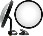 5.7 Inch Convex Round Mirror Blind Spot For Isuzu Mitsubishi Fuso Truck Bus Atv Utv Tractor Room Scooter etc. Adjustable Bracket
