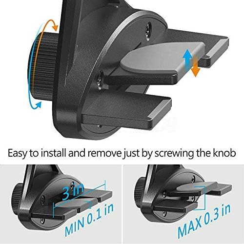Car 360°CD slot mobile phone holder universal holder GPS universal magnetic holder, mobile phone/navigator magnet holder (strong magnetic)