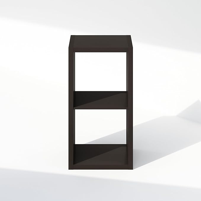 Furinno Cubic Closet Organizers and Storage, 2-Cube Closet Organizer, Open Shelf Closet Storage, Extra Thick Frame for Wardro