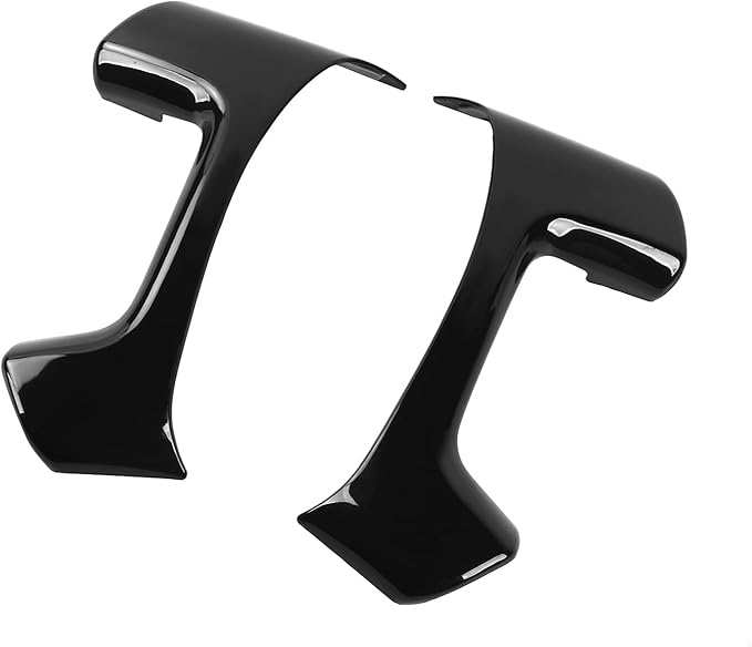 Linskip Steering Wheel Trim Covers Compatible with Avalanche/Suburban/Tahoe/Traverse/Silverado 1500 2500HD 3500HD & Yukon/Sierra & Cadillac Escalade 2007-2013 Black Interior Accessories