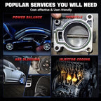 XTOOL IP608 Full System OBD2 Scanner Diagnostic Tool, Code Reader for Cars and Trucks with 30+ Services - EPB/SAS/BMS/Throttle
