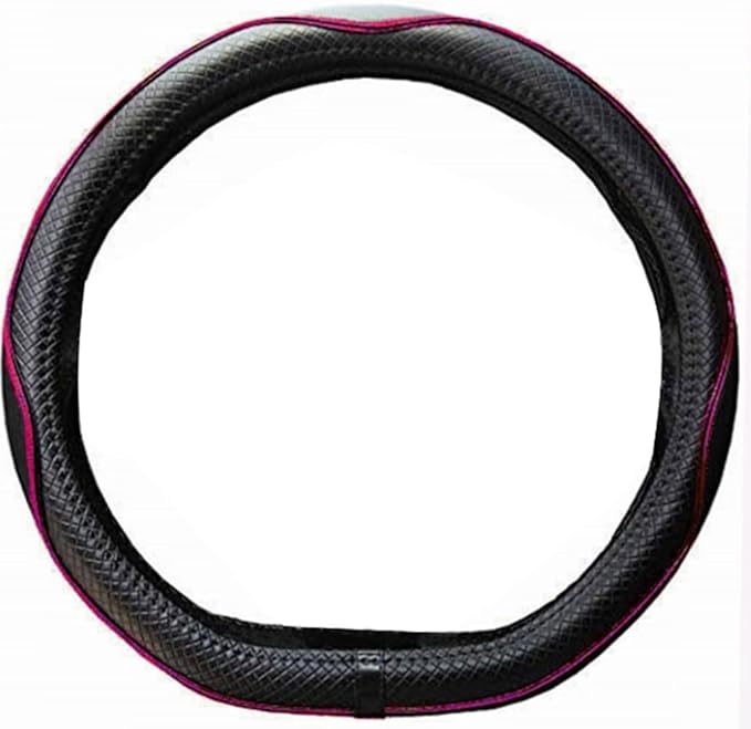 Mayco Bell Flat Bottom Steering Wheel Cover Anti-Slip,Safety,Soft,Breathable,Durable,Full Surround,Comfortable Grip Microfibe
