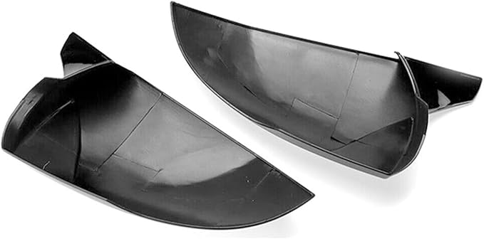 Rear View Mirror Cover Caps Door Side Fit for Hyundai Elantra 2021-2024 Ox Horn Glossy Black