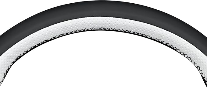 MEWANT Hand Sewn 3D Style Steering Wheel Cover Wrap for Chevrolet Camaro 2017-2022 Steering Wheel Accessories for Chevrolet Camaro 2017-2022