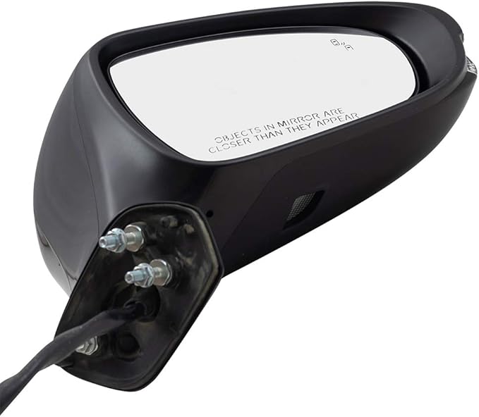 Brock Replacement Power Mirror Passengers Side Heated Signal Memory Puddle Lamp Blind Spot Detection Manual Folding Compatible with 2013-2015 ES350 ES300h 8791033B41C0