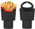 2 Pack French Fry Cup Holder for Car Multipurpose Fast Food Drink Cup Holder Car Storage Box Holder