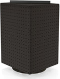 Azar Displays 701414-BLK Rotating Stand, Peg Display Carousel, Four Sided Rack for Jewelry, Accessories, or Crafts, Revolving