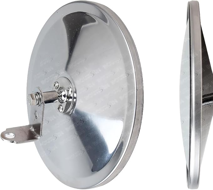 8 Inch Blind Spot Mirror Door Round Convex For Isuzu NPR NPR-HD NQR NRR GMC Chevrolet W3500 W4500 W5500 1986-2007 Truck Bus Atv Utv W/Adjustable Bracket