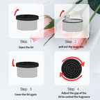 Car Air Freshener: Pugie Coconut Scent | Car Scents | Odor Eliminator Essential | Long-Lasting | Strong Fragrance | For Home 