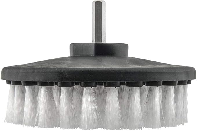Chemical Guys Acc_201_Brush_S Gray 1 Pack Carpet Brush with Drill Attachment, Light Duty