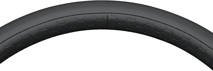 MEWANT Steering Wheel Cover for Chevy Silverado 1500/2500 / 3500 2003-2006 / Silverado 1500 2500HD 3500 Classic/Trailblazer Hand-Stitched Microfiber Leather Steering Wheel Wrap