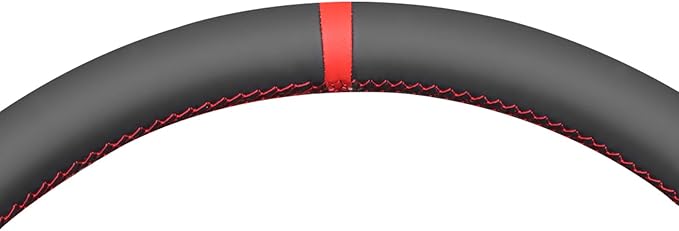 MEWANT Hand Stitch Faux Leather Steering Wheel Cover for Chevy Silverado 1500 Astro Blazer C/K Kodiak S10 Suburban Tahoe