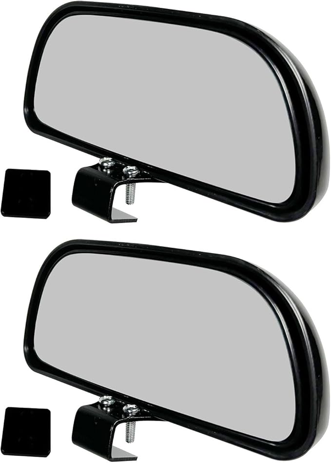 Blind Spot Mirror, Wide Angle HD Glass Side Mirror Adjustable Universal for Cars SUV and Trucks