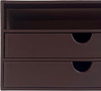 UnionBasic Document Organizer, 3-Drawer File Cabinet Document Storage Box, Office Desktop Filing Organizer, Port Royale