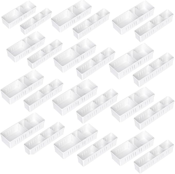 24 PCS Drawer Organizer Clothes