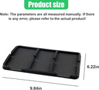 Car Dashboard Mat, Anti-Slip Auto Dash Tray, Strong Gripping Vehicle Smartphone Holder Pad, Multifunctional Center Console St
