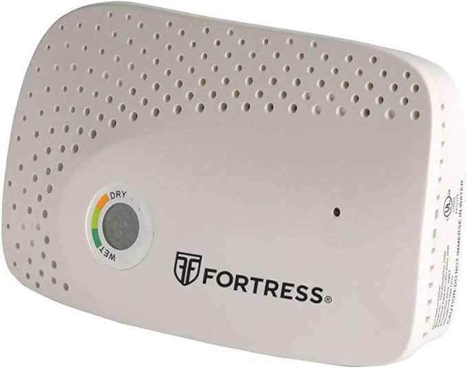Fortress Cordless Rechargeable Dehumidifier, White