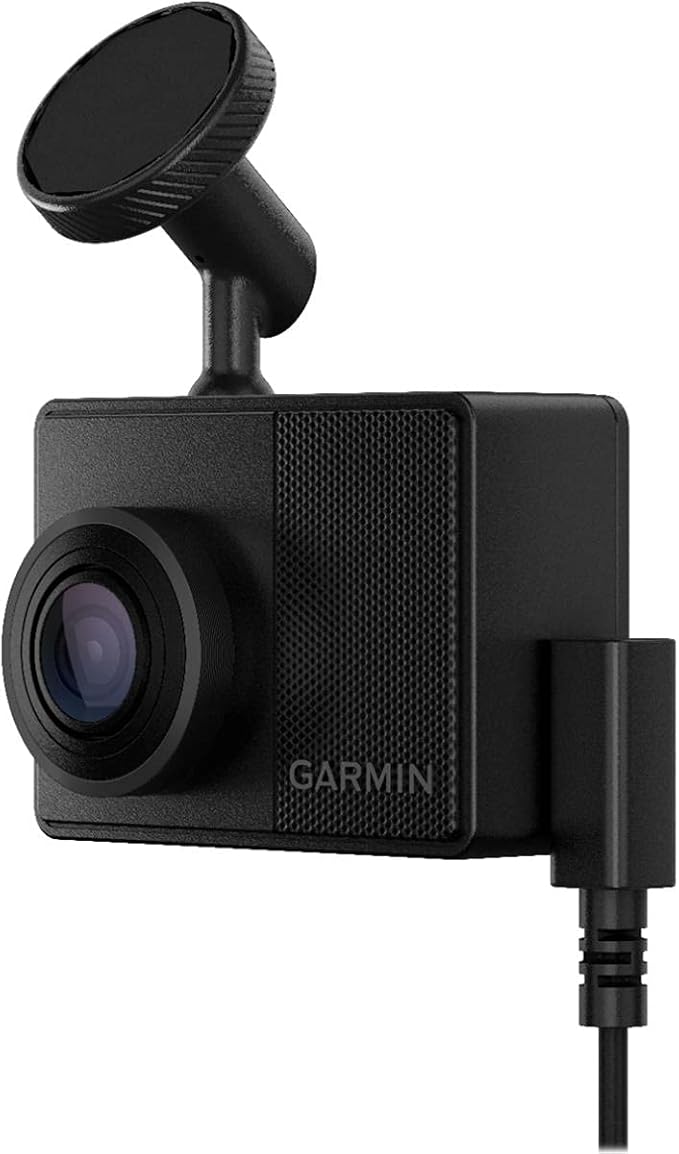 Garmin Dash Cam 67W, 1440p and Extra-Wide 180-degree FOV, Monitor Your Vehicle While Away w/New Connected Features, Voice Con