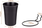 G.CORE Pegboard Bins PegBoard Cups with Hooks & Loops, Peg Board Hooks Assortment Organizer Accessory, Various Tools Storage 