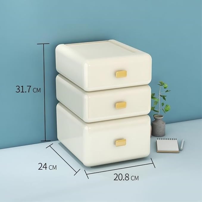 Makeup Organizer Storage Box Makeup and Skin Care Products Desktop Dresser Entrance Drawer Storage Cabinet Office Organizatio