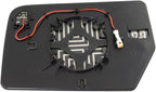 West River Mirror Glass Heated Blind Spot Detect Left Kit Backing Plate 2pcs for Ford for Lincoln for Navigator 2015-2017 MIR