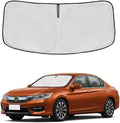Windshield Sun Shade for Honda Accord 2013-2017 Sunshade Front Window Shade Custom Fit Accord Accessories Sun Visor Foldable Shade Blocks UV Rays Accessories