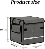 Car Trunk Organizer, Collapsible Multi Compartment Waterproof Sturdy Vehicle Trunk Container Box, Sturdy Automotive Interior S