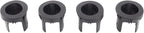 TRQ Rear Parking Assist Sensor Bezel Set Compatible with 2015-2020 Ford F-150