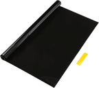 Motoforti Nano Ceramic Car Window Tint Film VLT 18% IRR 48% UVR 93% Chrome Gray 14.76 ft x 35.43 Inch Privacy Film 2mil PET 1 Pc