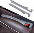 Super Flexible Car Seat Gap Filler,Durable Car Organizer Between Seats for Tightly Filling Seat Gaps,Universal CCar Side Seat Gap Filler CCar Accessories for Women & Men (Gray/2PCS)…