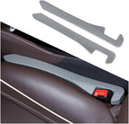 Super Flexible Car Seat Gap Filler,Durable Car Organizer Between Seats for Tightly Filling Seat Gaps,Universal CCar Side Seat Gap Filler CCar Accessories for Women & Men (Gray/2PCS)…