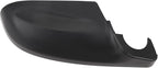 Black Shockproof Lower Mirror Cover Cap, Rearview Mirror Lower Trim Covers Replacement for Subaru Impreza Legacy Outback Ascent (Left: 91054FL20A)