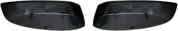 Pair Carbon Fiber Pattern Mirror Caps Cover Compatible with GMC Chevrolet Silverado Sierra 1500 2500 HD 3500 HD Avalanche Tahoe 2007-2013 Pick up Replacement for 25788157 25788156