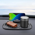 Multifunction Car Anti-Slip Mat Auto Phone Holder, Universal Multifunction Car Dashboard Mat with Phone Holder in Car, Anti-S