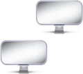 Blind Spot Car Mirror, Adjustable Blindspot Convex Wide Angle Side Rearview Mirror for SUV and Trucks, Pack of 2