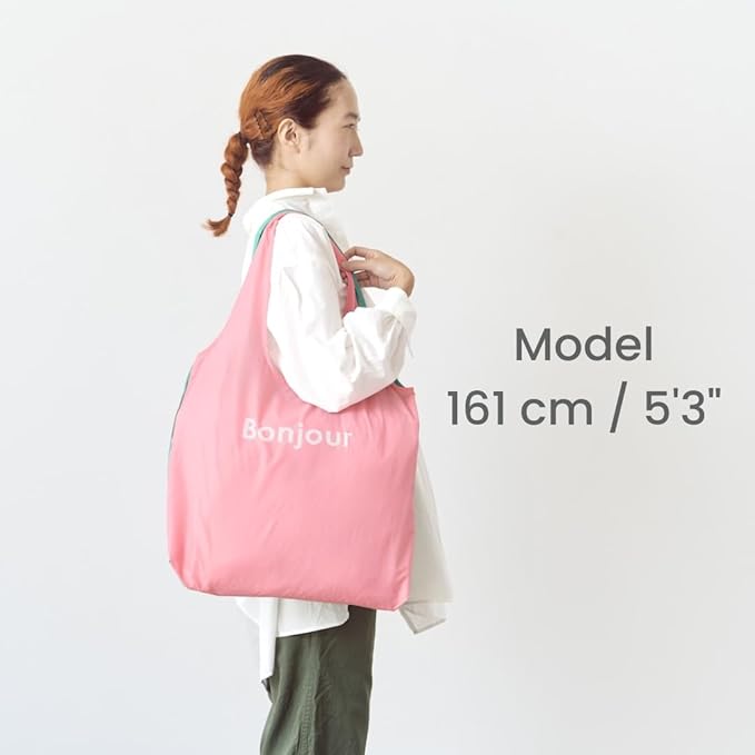 Compact Reusable Grocery Tote Bag – Lightweight, Foldable & Packable Shopping Bag for Travel