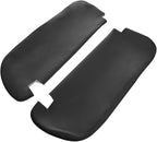 Car Sun Visor Cover Replacement Fits for Dodge Ram 1500 2500 1994-2001 Vinyl Leather, Black